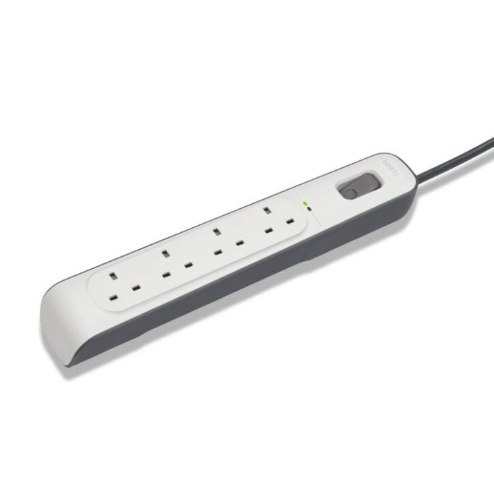 Belkin 4-outlet Surge Protection Strip with 2M Power Cord