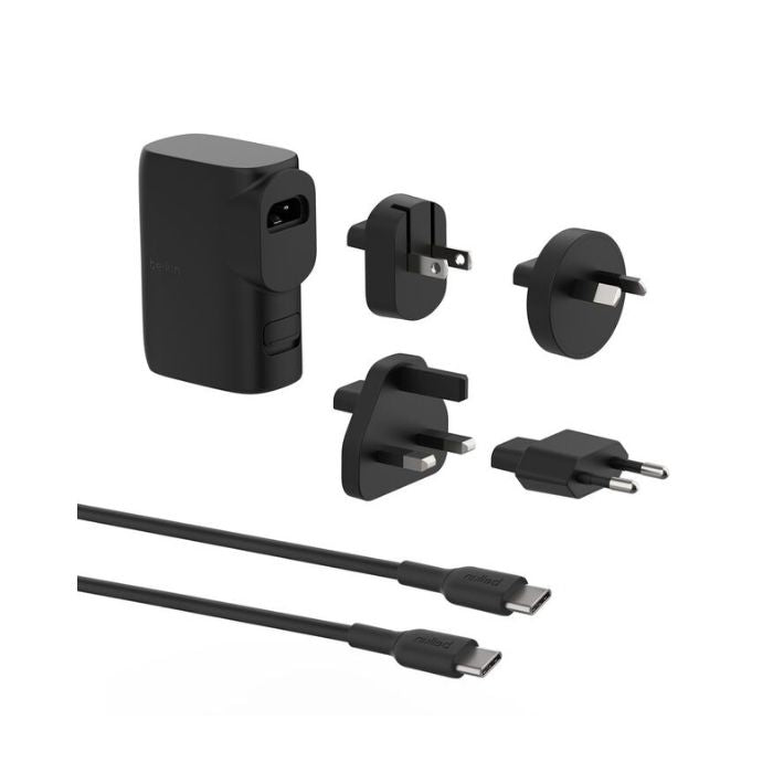 Belkin Hybrid Wall Charger 25W + Power Bank 5K + Travel Adapter Kit