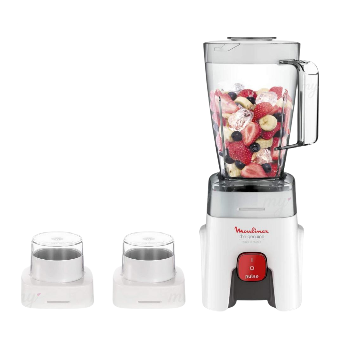 Moulinex Genuine Countertop Blender, 1.75 Liter, 500 Watt,