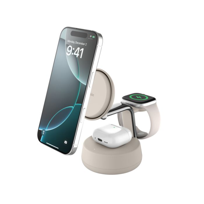 Belkin UltraCharge Pro 3-in-1 Magnetic Charging Dock