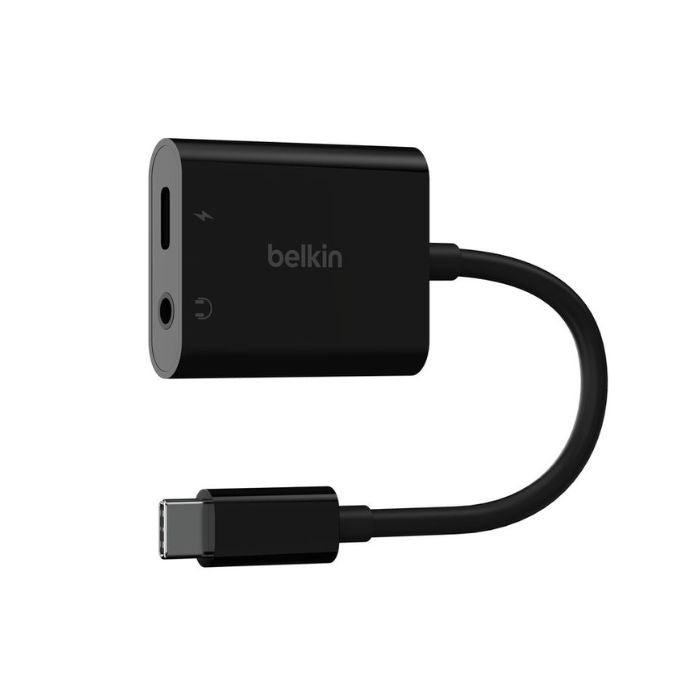 Belkin 3.5mm Audio + USB-C Charge Adapter