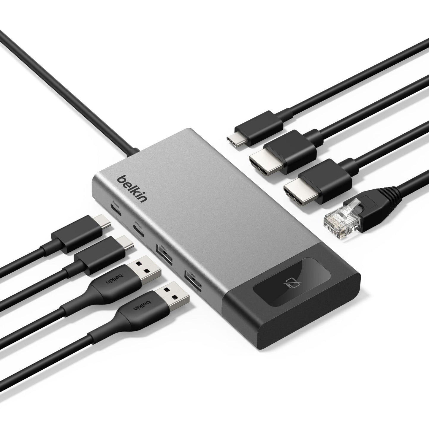 Belkin Connect 8-Port Dual Display USB-C Hub