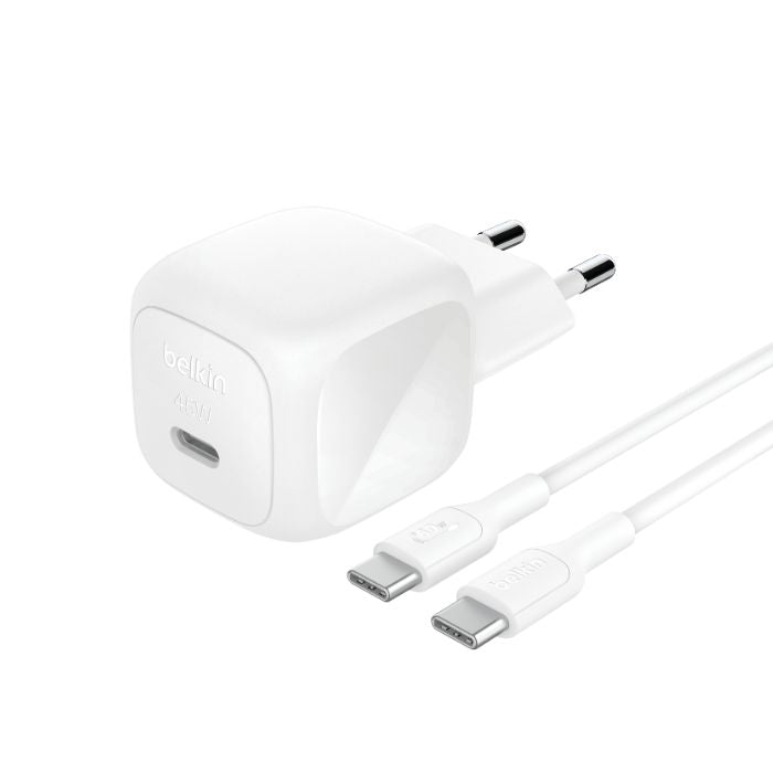 Belkin BOOST Charge USB-C 45W PD PPS+USB-C 1M