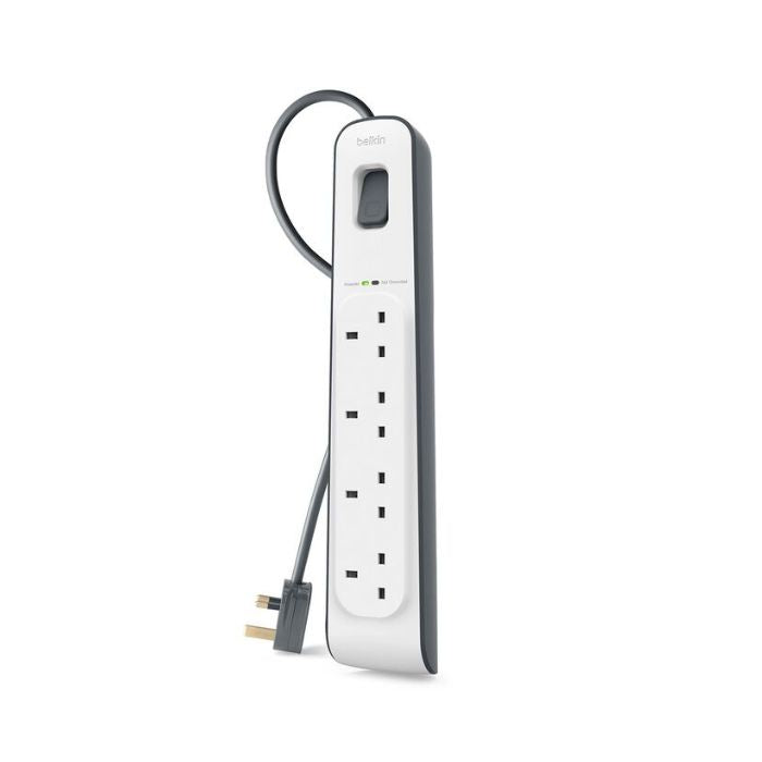 Belkin 4-outlet Surge Protection Strip with 2M Power Cord