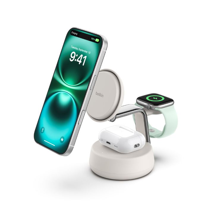 Belkin UltraCharge Pro 3-in-1 Magnetic Charging Dock