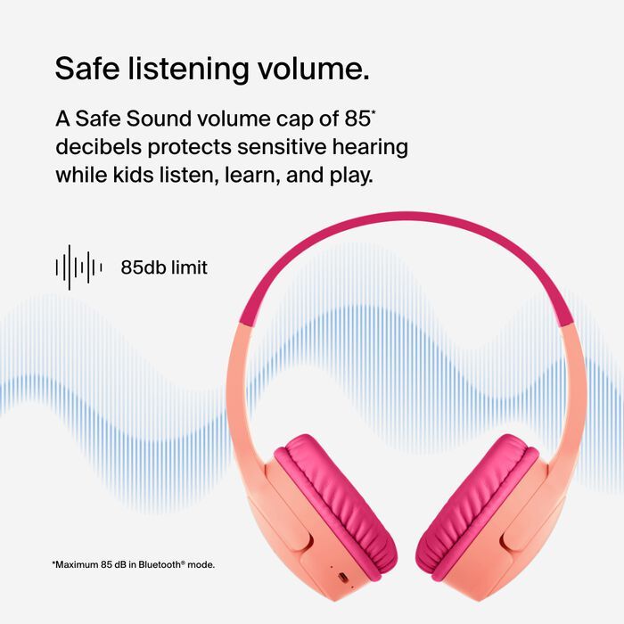 Belkin Wireless On-Ear Headphones for Kids