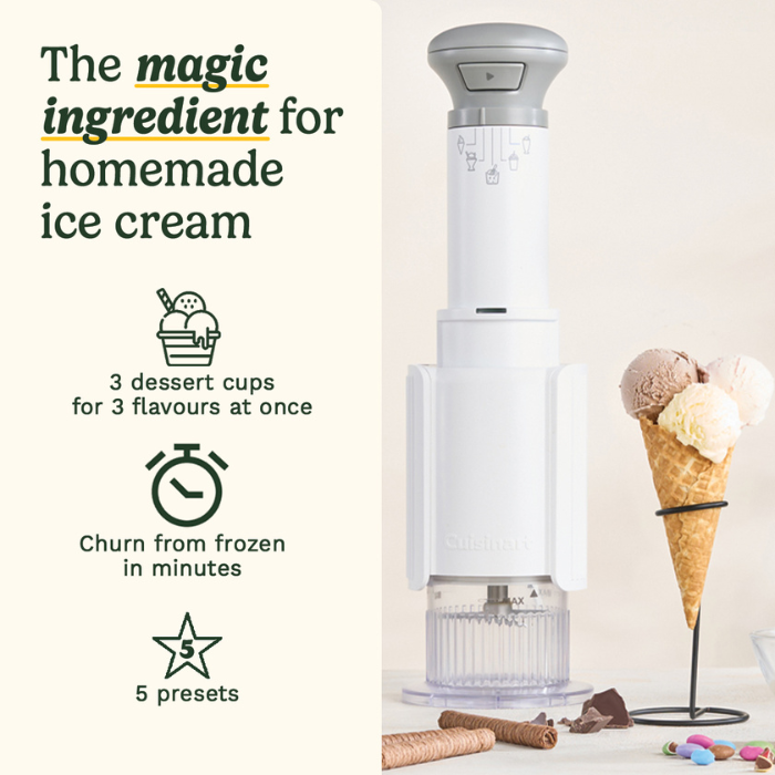 Cuisinart Freeze Wand Ice Cream Maker ICEFD10E