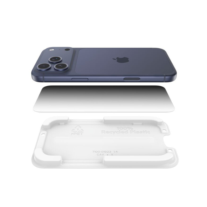 Belkin InvisiGlass Privacy Filter Screen Protector for iPhone 17 Pro Max