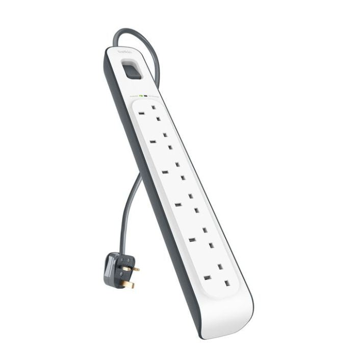 Belkin 6-outlet Surge Protection Strip with 2M Power Cord