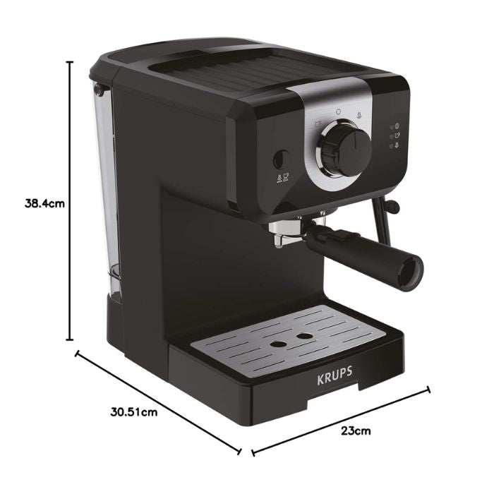 KRUPS XP320810 Coffee Maker, Stainless Steel, 2200 W