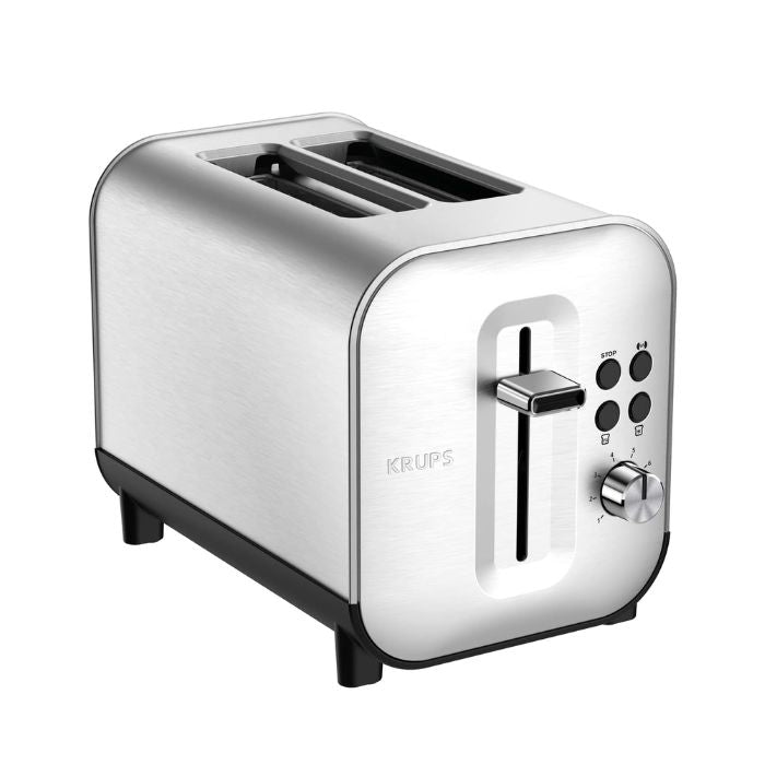 Krups First Toaster 2 Slots, Customized Toasting, 4 Functions KH682DM0