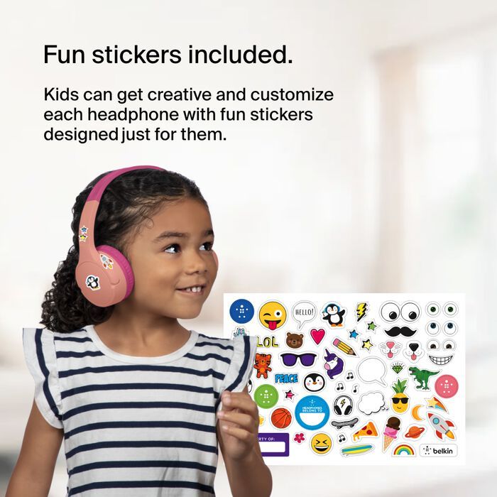 Belkin Wireless On-Ear Headphones for Kids
