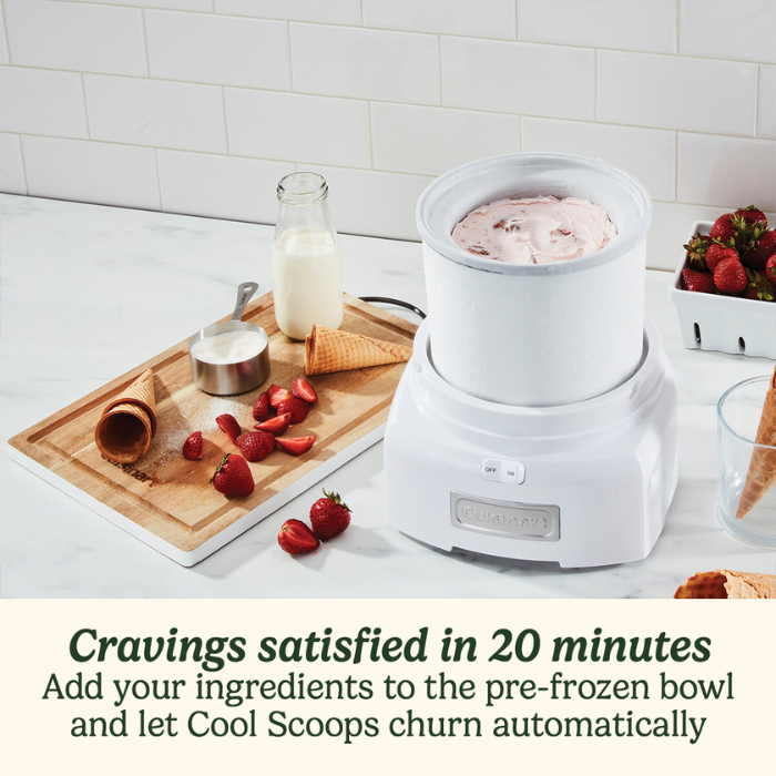Cuisinart Cool Scoops Ice Cream maker ICE21E