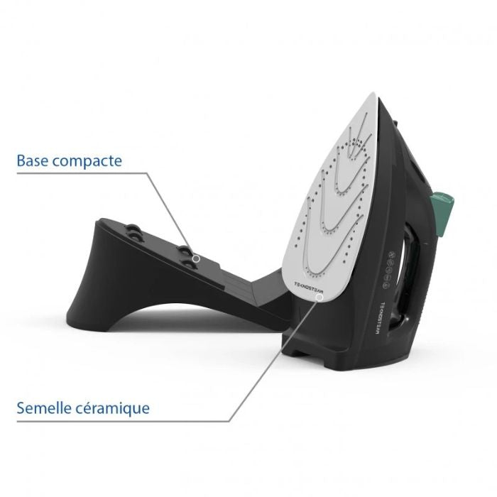 Teknosteam Cordless Steam Iron, 2400 Watt TF75B