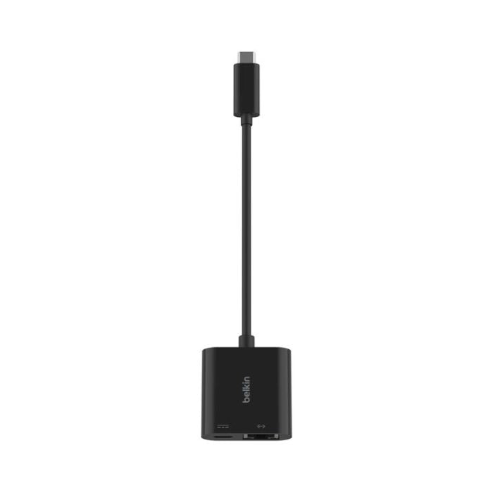 Belkin USB-C to Ethernet + Charge Adapter 100W