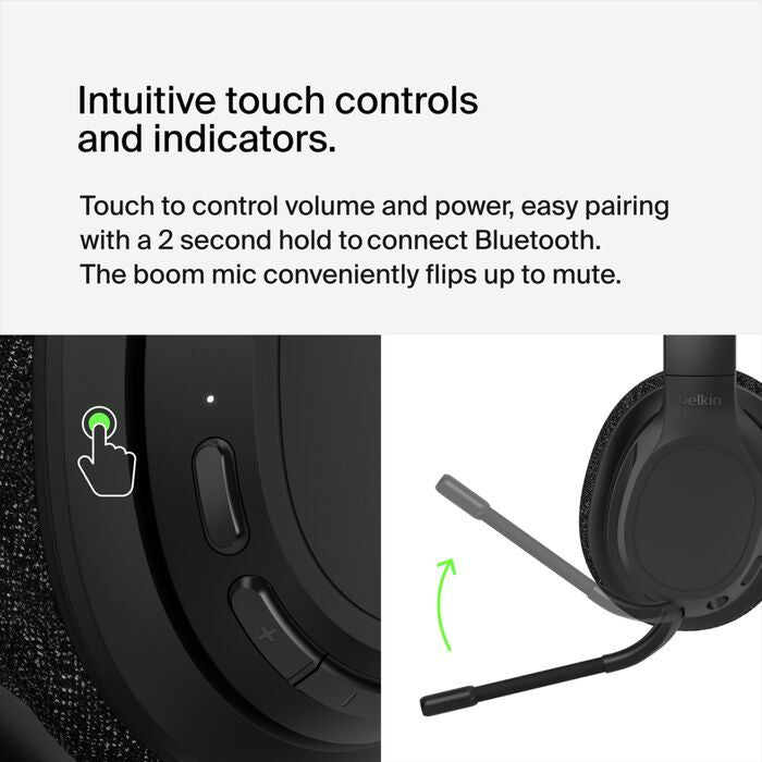 Belkin Wireless Over-The-Ear Headphones