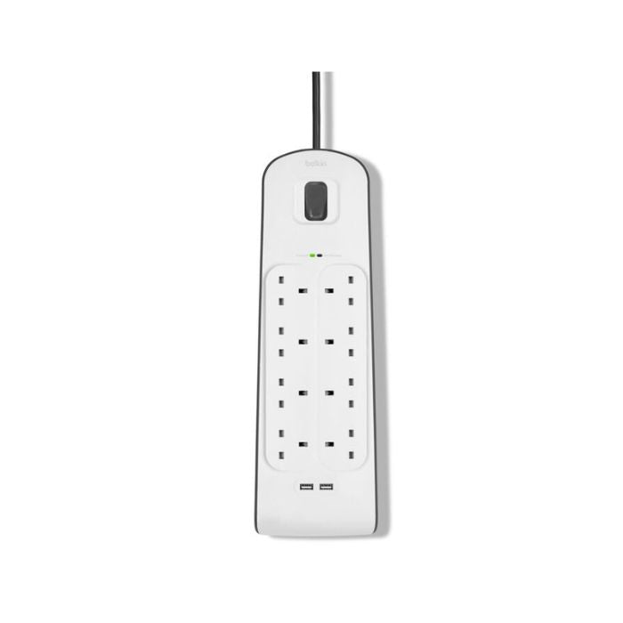 Belkin 2.4 Amp USB Charging 8-outlet Surge Protection Strip 2M BSV804af2M