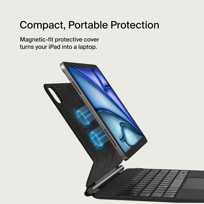 Belkin Pro Keyboard Case with Magnetic Stand for iPad Pro 13" (M4)