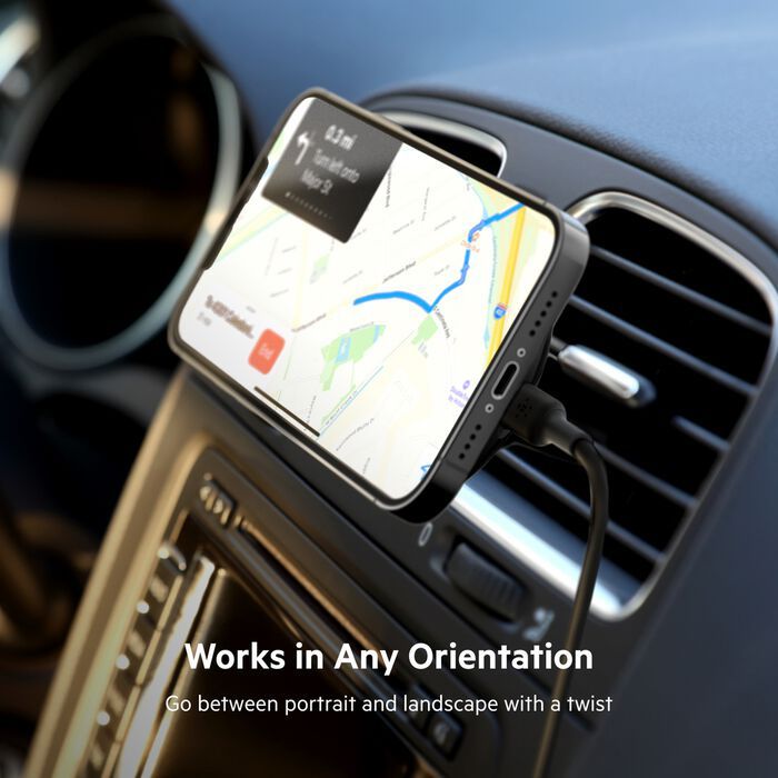 Belkin Magnetic Wireless Car Charger 10W (Power Supply Not Included)