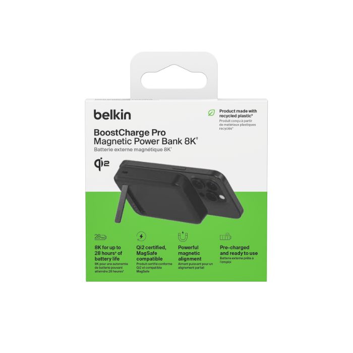 Belkin Magnetic Power Bank with Qi2 15W 8K