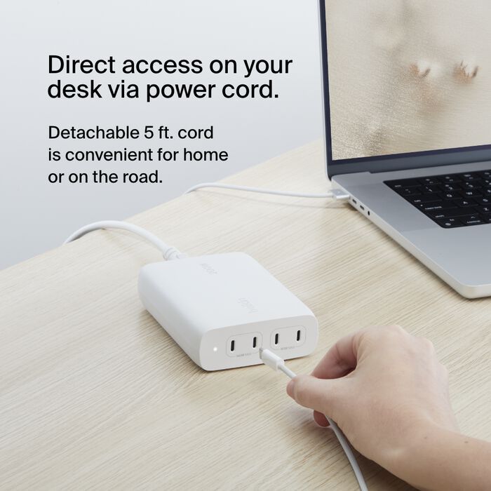Belkin 200W 4-Port USB-C GaN Charger