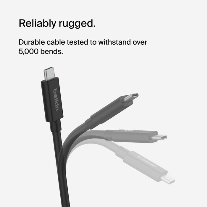 Belkin USB4 Cable, 240W + 20Gbps 2M