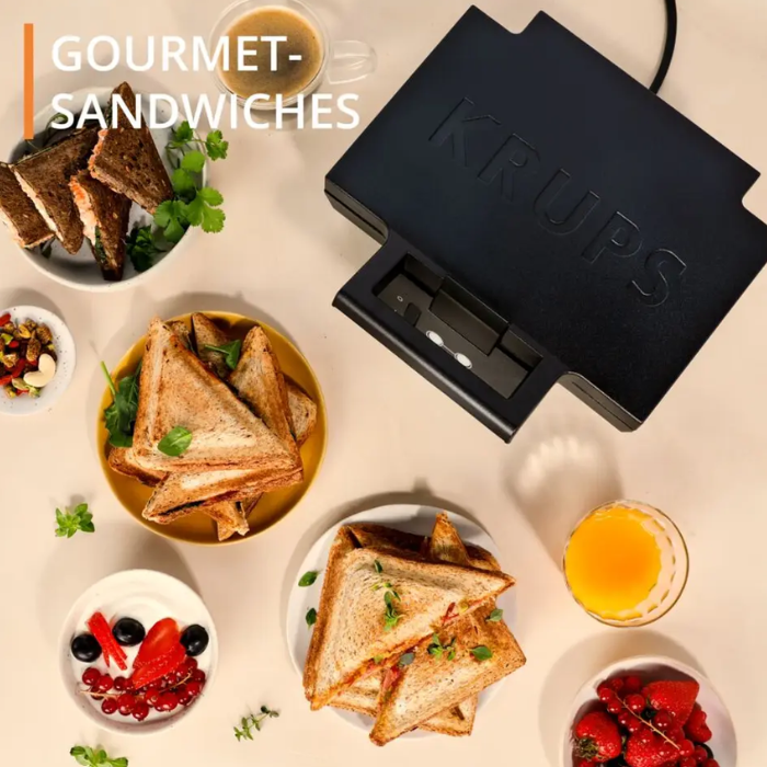 Krups FDK461 Iconic Sandwichmaker 850W,