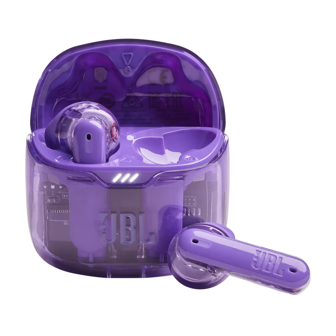 JBL Tune Flex Ghost In-Ear Earbuds, Active Noise Cancelling