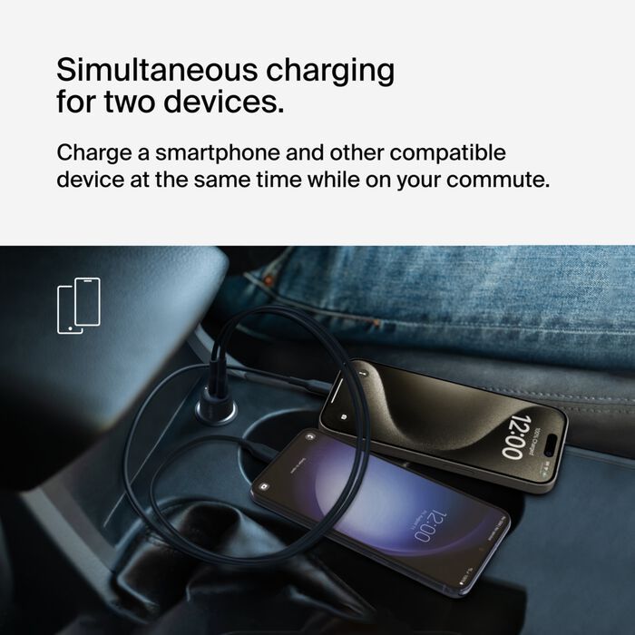 Belkin Dual Car Charger 42W