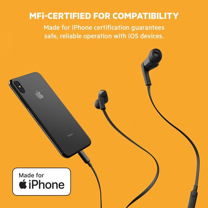 Belkin Wired Earbuds with Lightning Connector