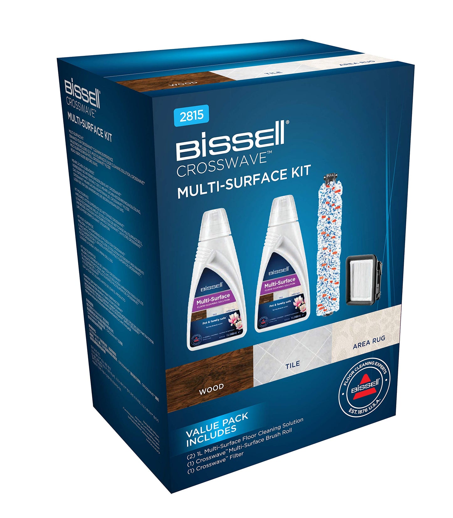 Multisurface
CrossWave detergent