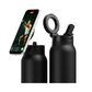 Ringo MagSafe Water Bottle + Magnetic Booster Ring - 709ml- RIN-RGO24SIP-BK