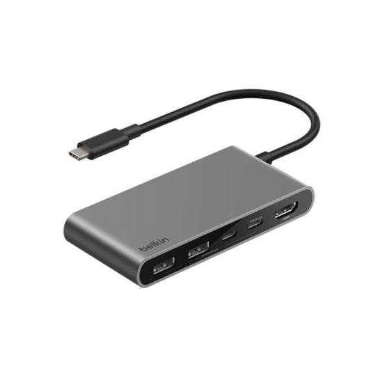Belkin 5-Port USB-C Hub with Dual USB-C Ports
