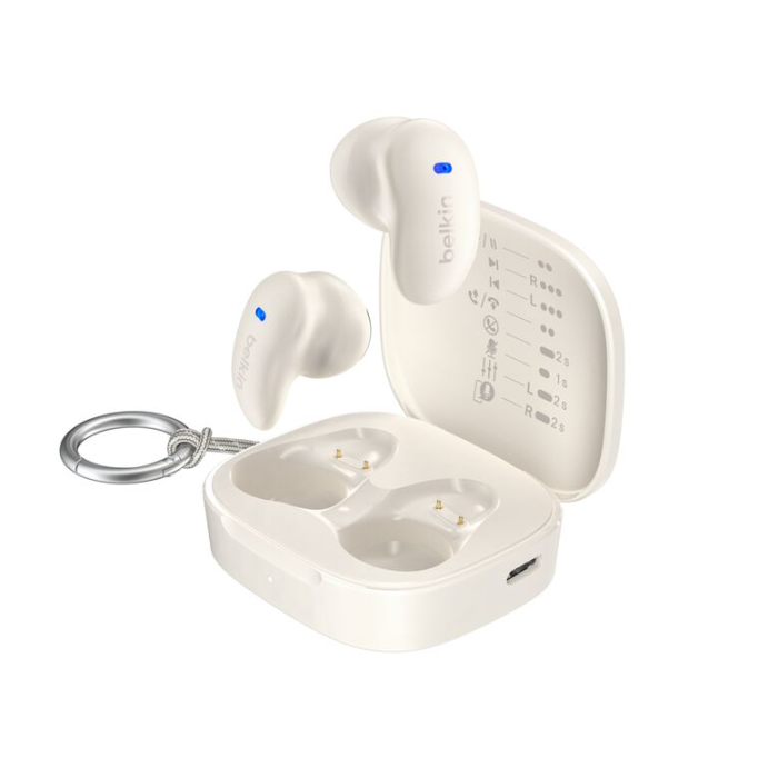 Belkin SoundForm Anywhere True Wireless Earbuds | In-Ear Headphones Belkin SoundForm Anywhere True Wireless Earbuds | In-Ear Headphones