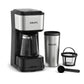 Krups Simply Brew Coffee Maker with Filter 3 in 1, 3 Brew Options KM207DM0