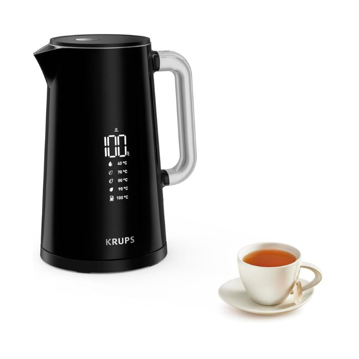 Krups BW8018 Smart'n Light Electric Kettle | 5 Temperature Settings  1.7L