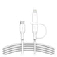 Belkin 2-in-1 Cable with USB-C and Lightning Connector 1.5M