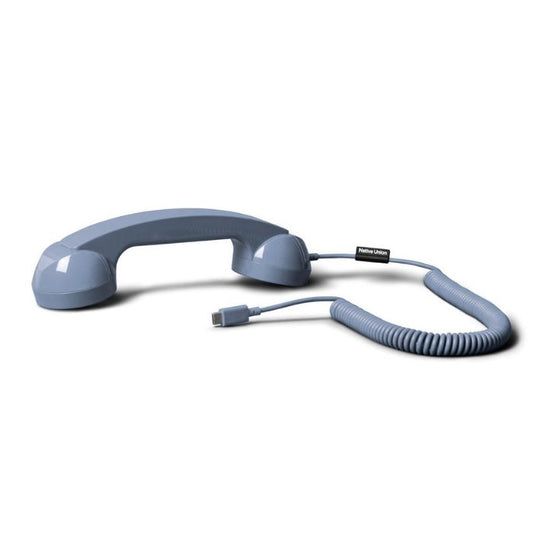 Native Union Pop Phone Alarm Retro Handset USB-C - NU-POP-P-AZR