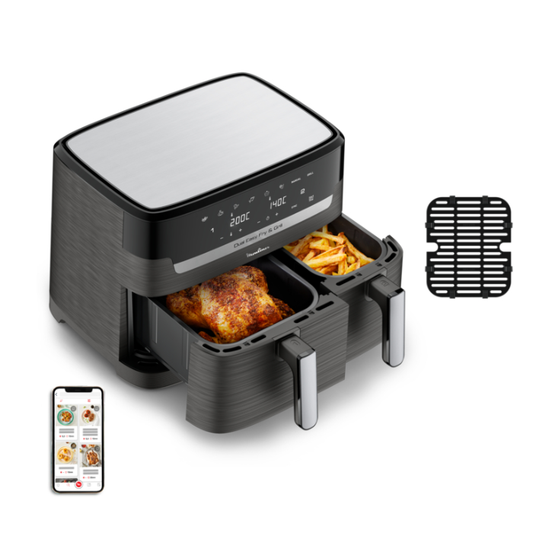 Moulinex Air Fryer Essential stainless steel, 8.3L EZ905B20