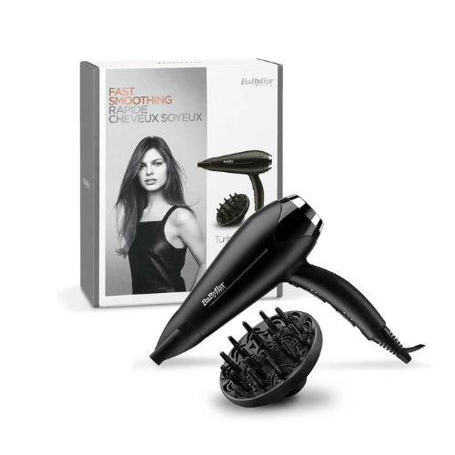 BaByliss Hair Dryer D572DSDE Turbo Smooth 2200, 
