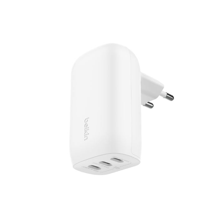 Belkin BoostCharge 3 Port USB-C® Wall Charger with PPS 67W | Chargers Belkin BoostCharge 3 Port USB-C® Wall Charger with PPS 67W | Chargers