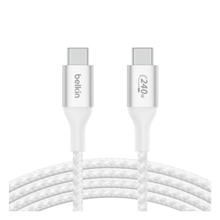 Belkin USB-C to USB-C Cable 240W 2M CAB015bt2MBK | USB Cable Belkin USB-C to USB-C Cable 240W 2M CAB015bt2MBK | USB Cable