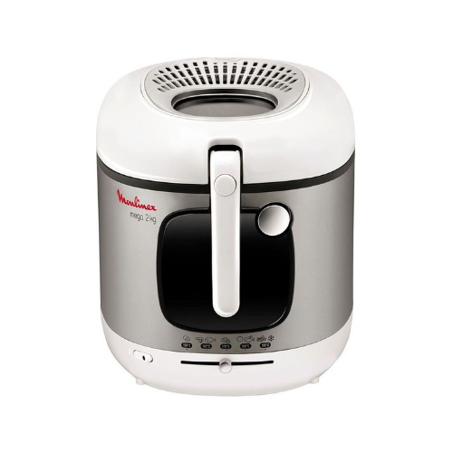 Moulinex AM480027 Mega Deep Fryer, White - 2100 Watt