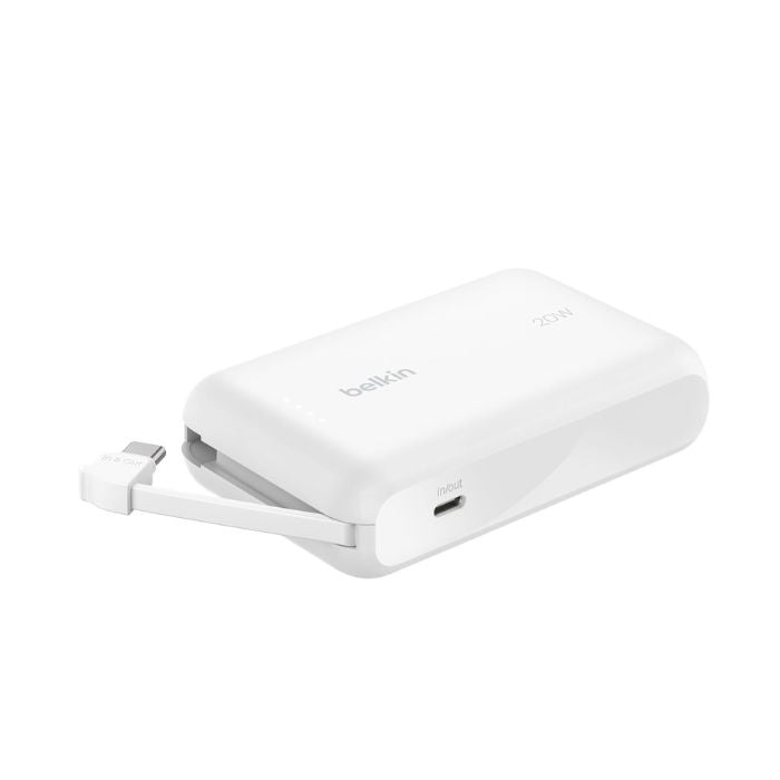 Belkin Power Bank 10K with Integrated Cable | Power Bank Belkin Power Bank 10K with Integrated Cable | Power Bank