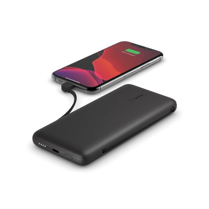 Belkin 10K USB-C Power Bank with Integrated Cables | Power Bank Belkin 10K USB-C Power Bank with Integrated Cables | Power Bank