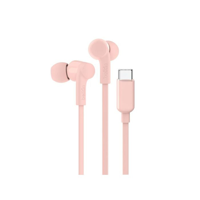 Belkin USB-C Wired Earbuds with Adjustable Volume Limiter | In-Ear Headphones Belkin USB-C Wired Earbuds with Adjustable Volume Limiter | In-Ear Headphones