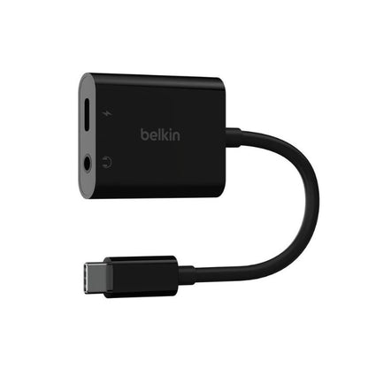 Belkin 3.5mm Audio + USB-C Charge Adapter