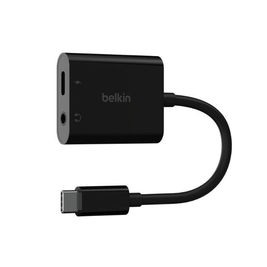 Belkin 3.5mm Audio + USB-C Charge Adapter