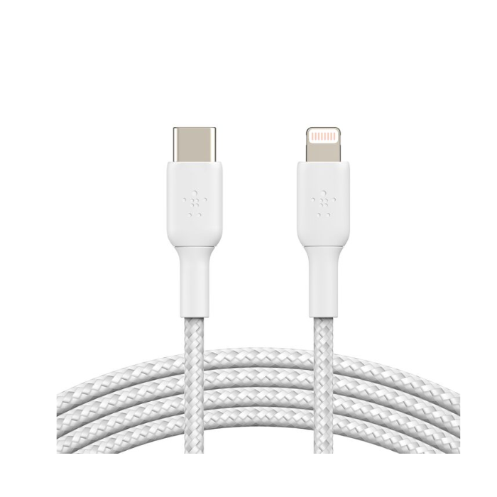 Belkin BoostCharge Pro Braided USB-C to Lightning Cable (1m / CAA004BT1M)