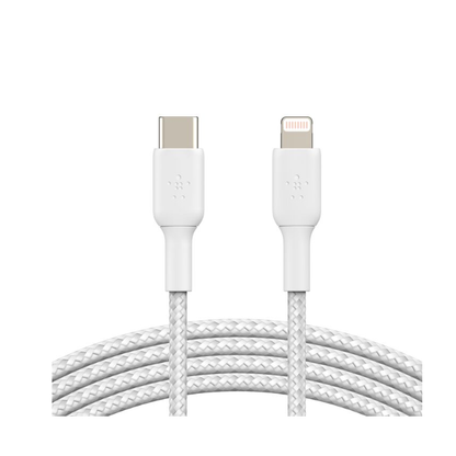 Belkin BoostCharge Pro Braided USB-C to Lightning Cable (1m / CAA004BT1M)